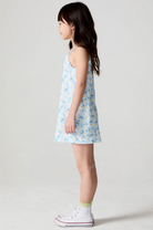 Chaser Kid | Ditsy Daisy Dress | Side | Vagabond | Apparel | Boutique