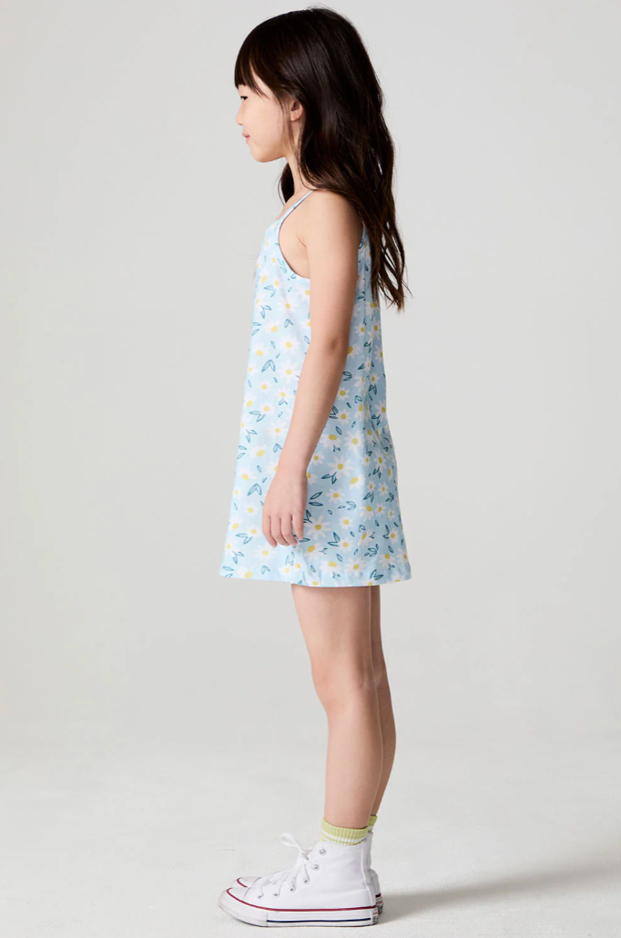 Chaser Kid | Ditsy Daisy Dress | Side | Vagabond | Apparel | Boutique