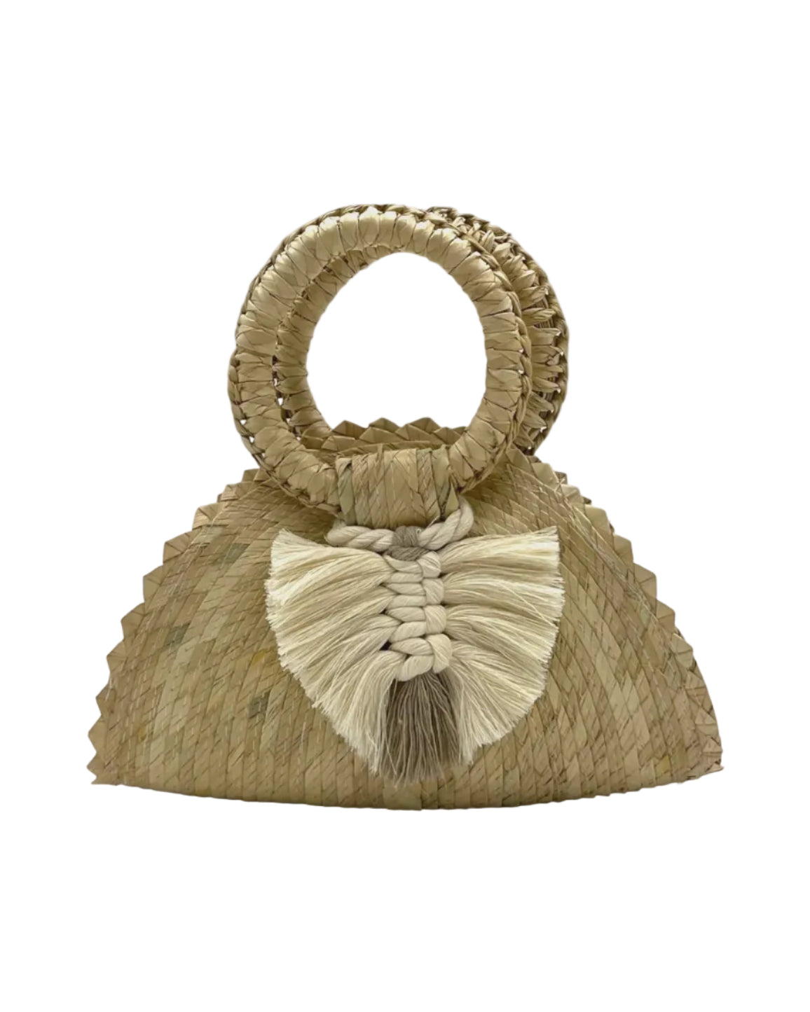 Chisme Lifestyle Mini Crescent Purse W/ Tassel