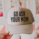Chloe Vs Tank | Go Ask Your Mom Trucker Hat | Vagabond | Apparel | Boutique