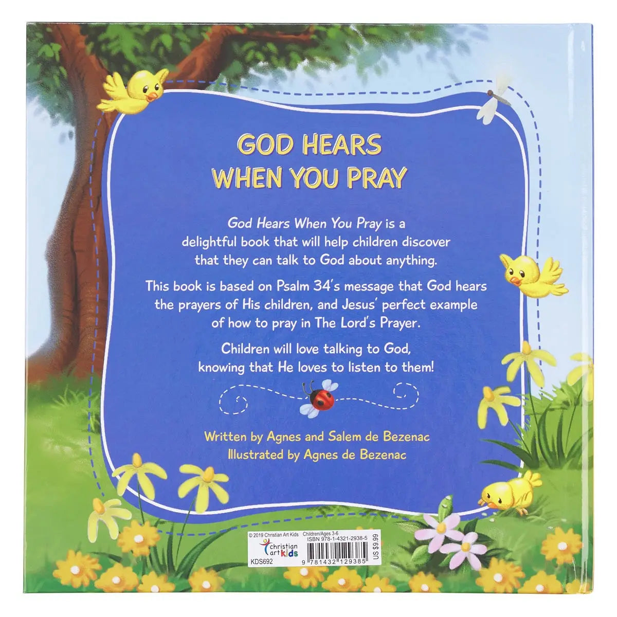 Christian Art Gift | God Hears When You Pray | Back | Vagabond | Apparel | Boutique