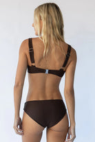 Citrine | Rani Top | Back | Cocoa |  Vagabond | Apparel | Boutique