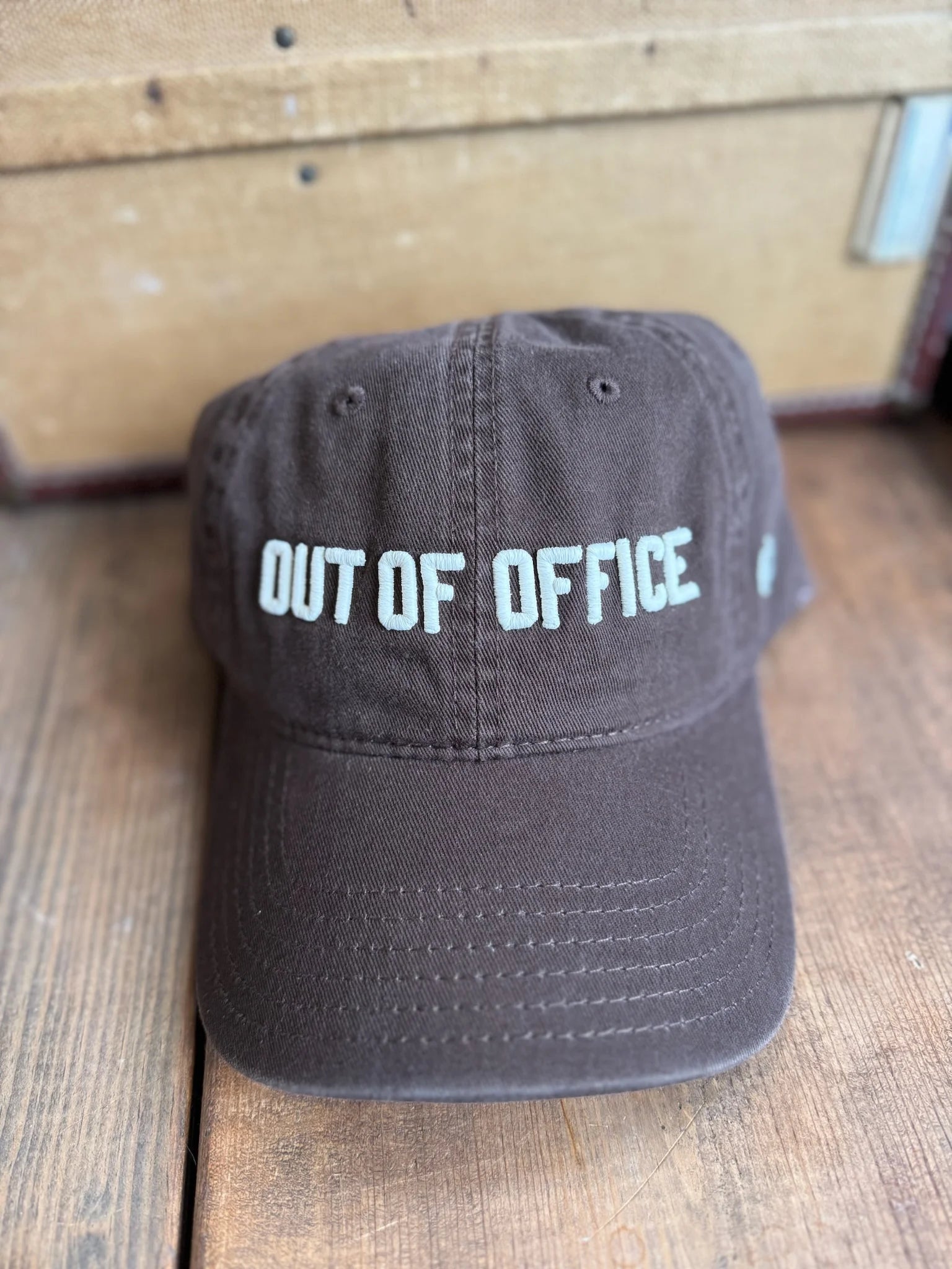 Codeword | Dad Hat | Out Office | Brown | Vagabond | Apparel | Boutique