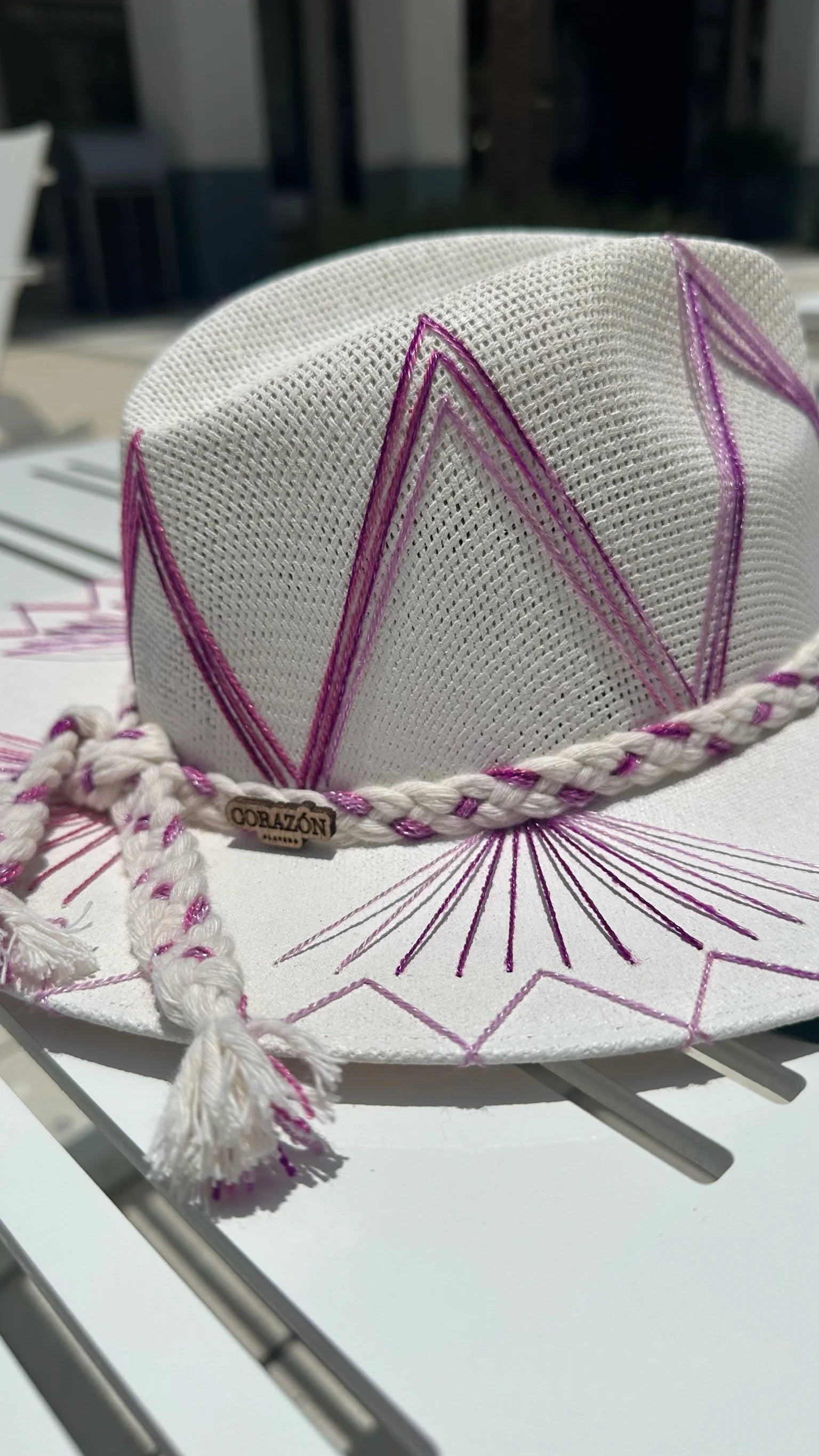 Corazon Playero | Kid Isabella Hat | On Purple | Vagabond | Apparel | Boutique