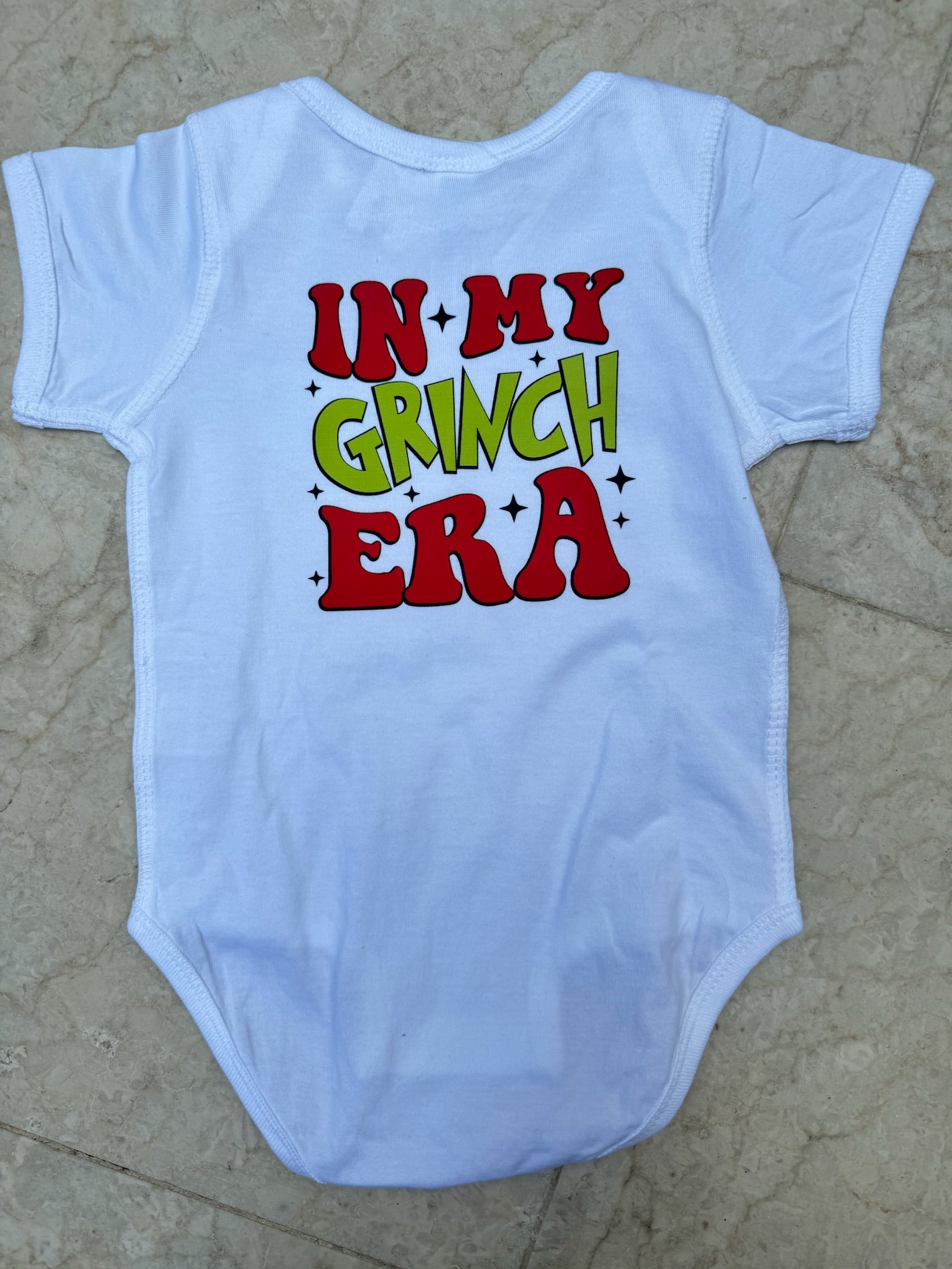 Countryside Cottage Kid Grinch Era Onesie | Vagabond Apparel Boutique