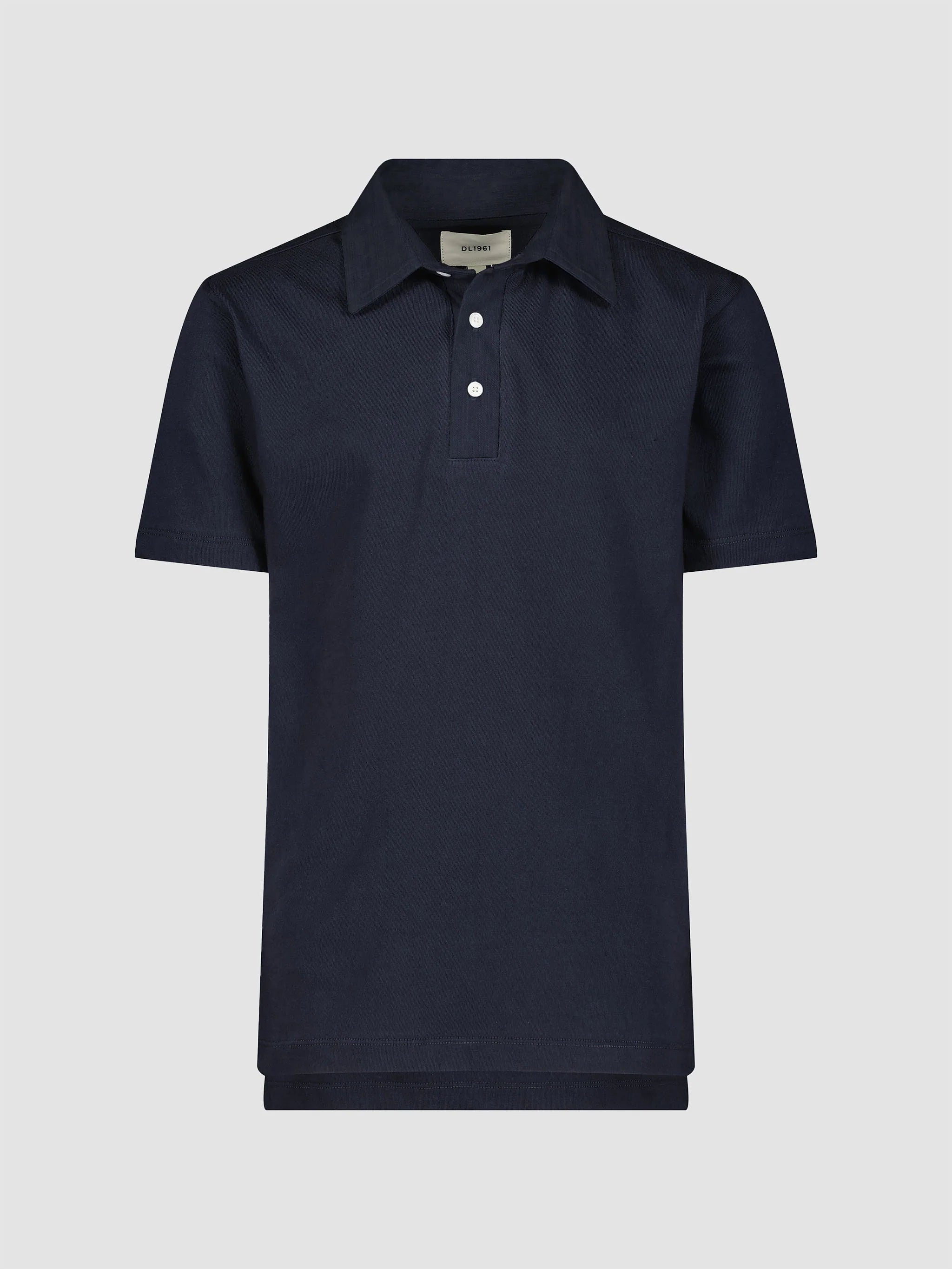 DL1961 | Short | Sleeve | Polo | Marine | Vagabond | Apparel | Boutique
