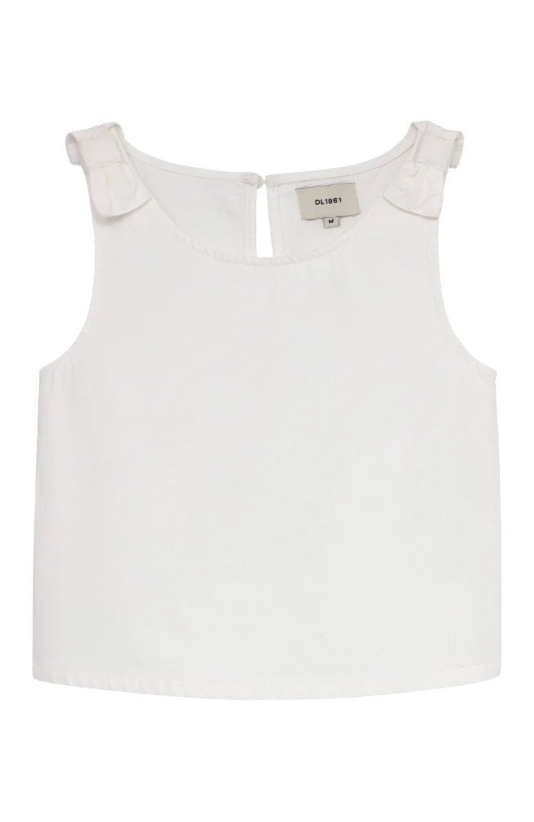 DL1961 | Girl Hana Top | White | Vagabond | Apparel | Boutique
