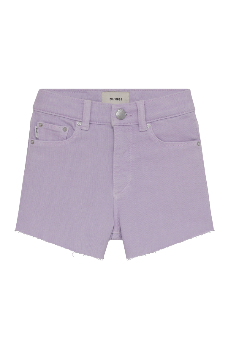 DL1961 | Girl Lucy High Rise Cutoff Short | Violette | Vagabond | Apparel | Boutique
