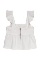 DL1961 Girl |  Meredyth Top | White | Back | Vagabond | Apparel | Boutique