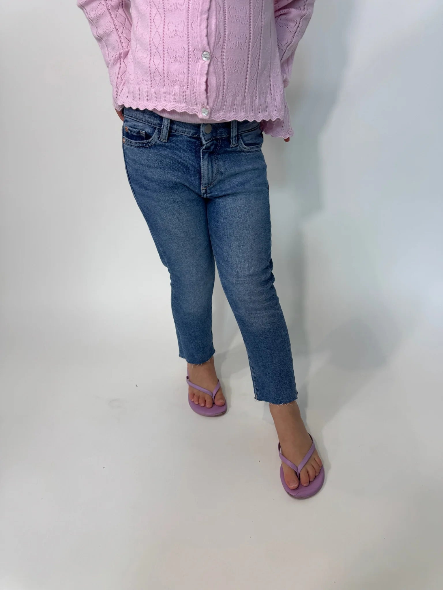 DL1961 | Toddler | Emie Straight High Rise  | Glacier | Vagabond | Apparel | Boutique