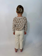 DL1961 Toddler | Lily Wide Leg Jean Manilla | Model Back | Vagabond | Apparel | Boutique