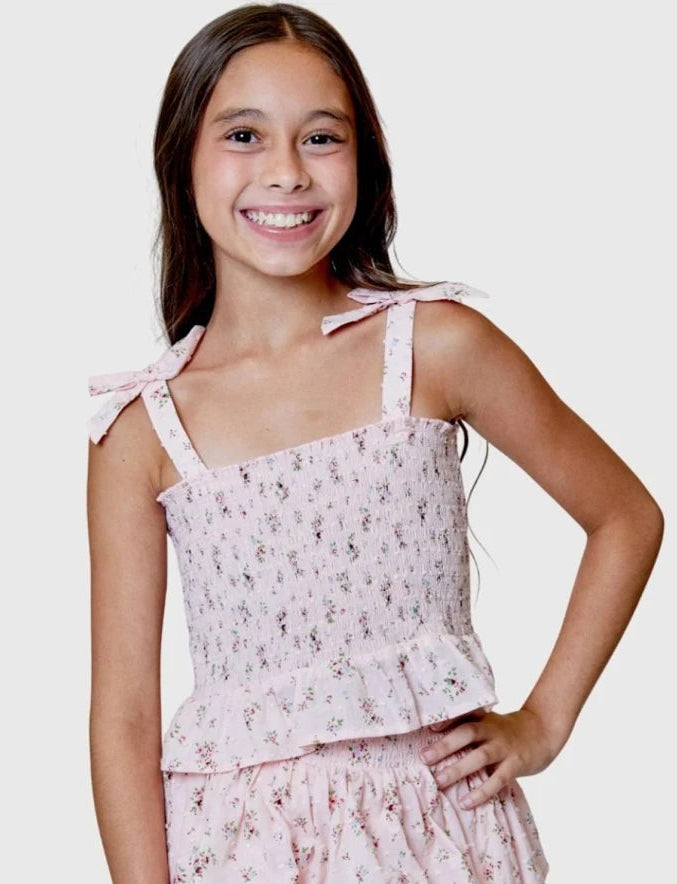 Design History | Smocked Top | Floral | Vagabond | Apparel | Boutique