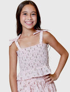 Design History | Smocked Top | Floral | Vagabond | Apparel | Boutique