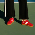 Dolce Vita | Notice Sneaker | Crimson Suede | Vagabond | Apparel | Boutique