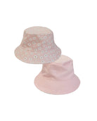 Emerson & Friends | Pink Daisy Reversible Bucket Hat | Both | Vagabond | Apparel | Boutique