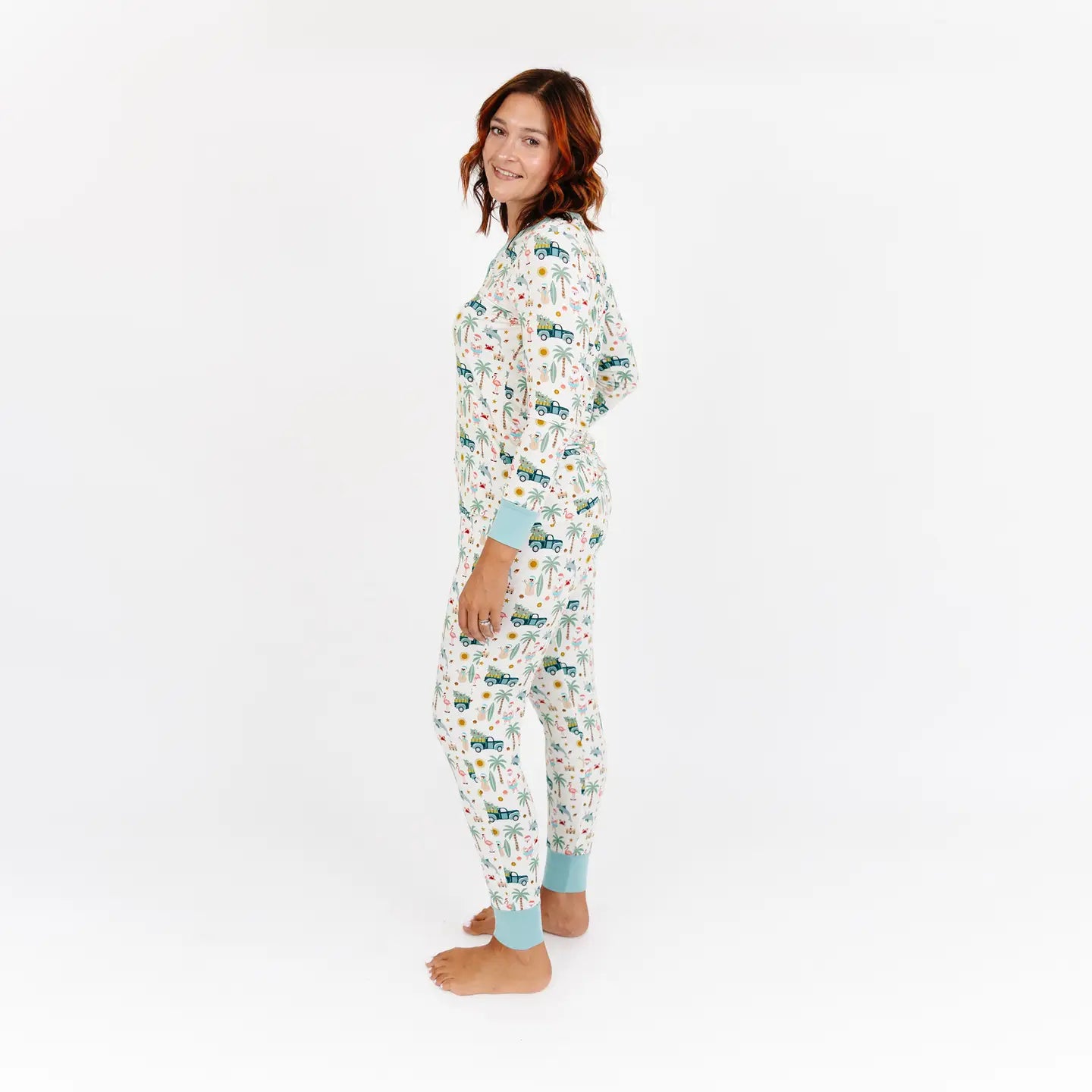 Emerson & Friends | Adult Coastal Christmas PJ Jogger | Side | Vagabond | Apparel | Boutique