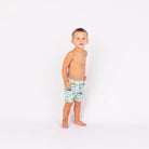 Emerson & Friends | Shark Friends Swim Trunks | Model | Vagabond | Apparel | Boutique