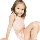 Emerson & Friends | Pink Daisy Flutter Bikini Swimsuit | side | Vagabond | Apparel | Boutique