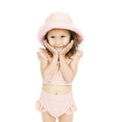 Emerson & Friends | Pink Daisy Reversible Bucket Hat | Vagabond | Apparel | Boutique