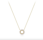 Eklexic | Open Center Necklace 14K Gold Plated | Vagabond | Apparel | Boutique