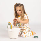 Emerson | Friends | Rainbow | Handle | Basket | Vagabond | Apparel | Boutique