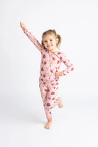 Emerson & Friends | Football L/S Pajama Set | Model | Vagabond | Apparel | Boutique