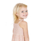 Emerson & Friends | Pink Daisy Ribbed Sundress | Back | Vagabond | Apparel | Boutique