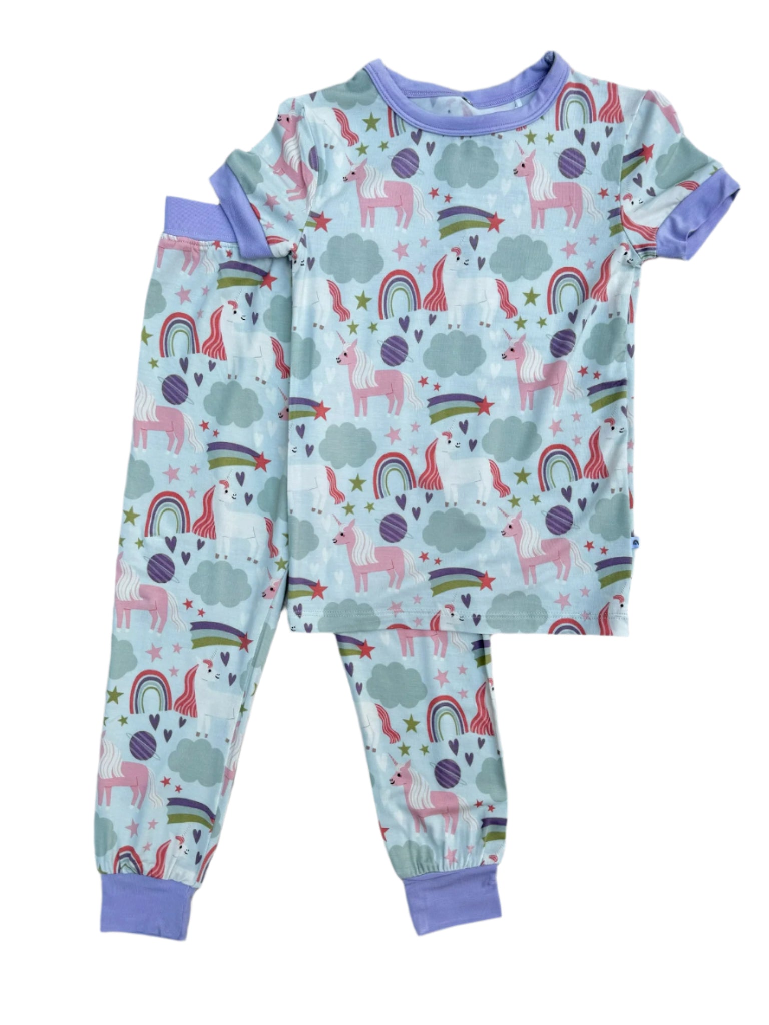 Emerson & Friends Unicorn Pajama Set | Vagabond Apparel Boutique