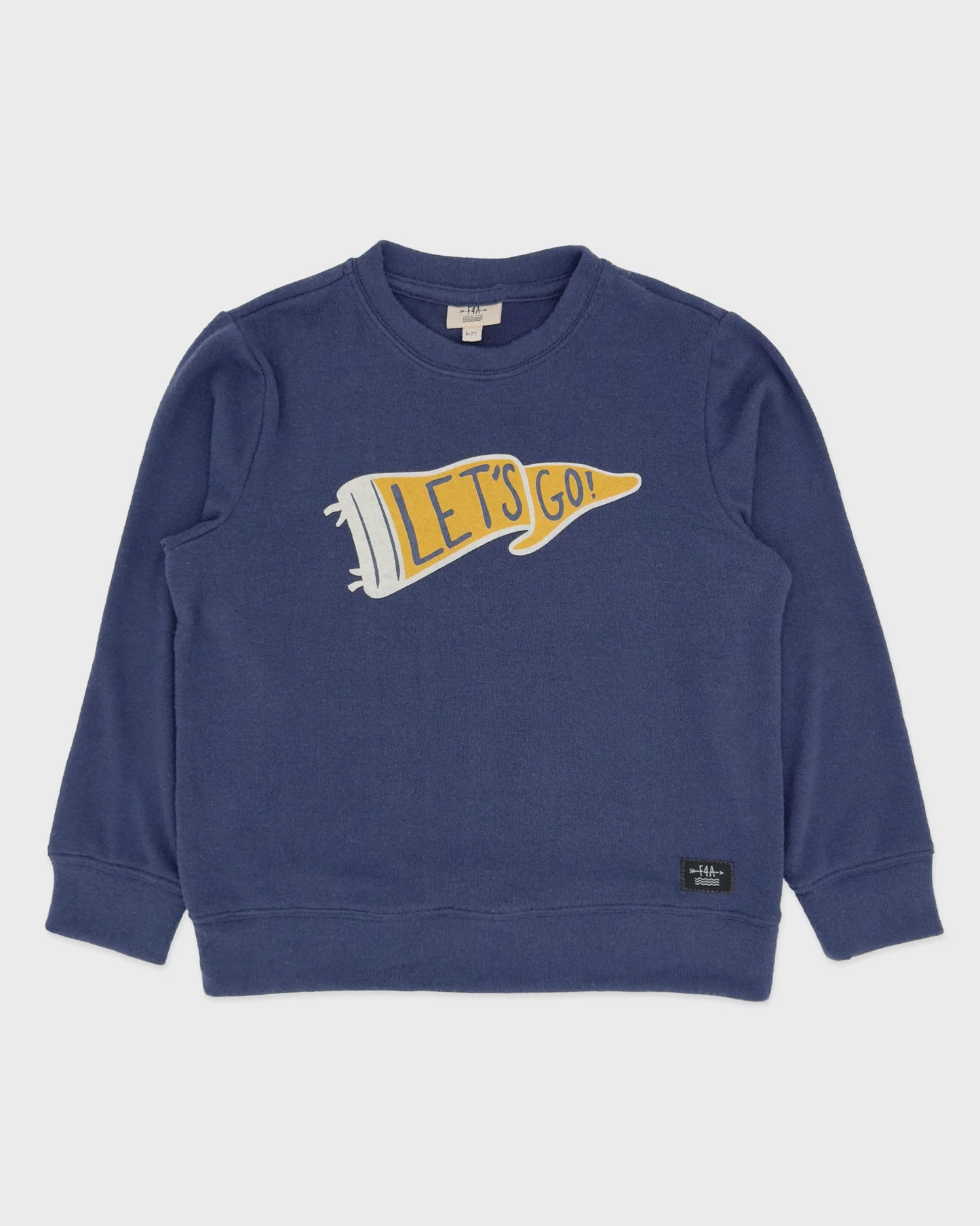 Feather 4 Arrow Lets Go Flag Hacci Pullover