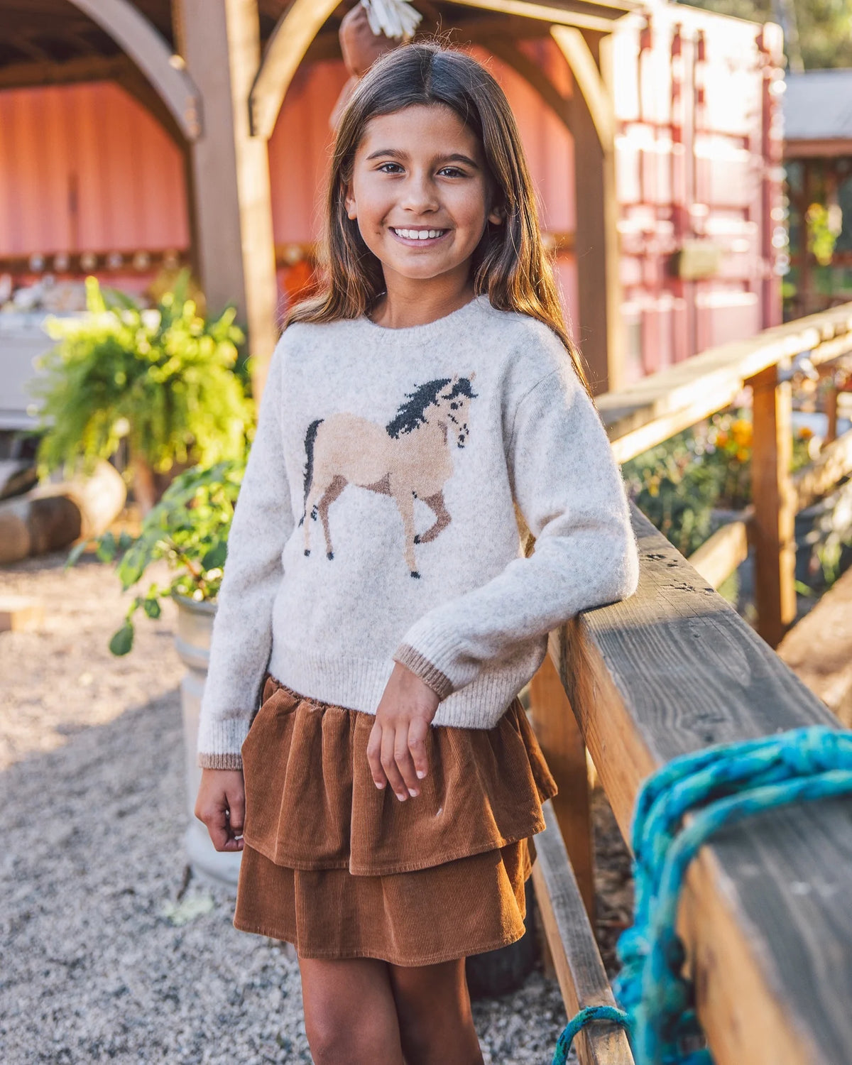 Feather 4 Arrow | Camille Horse Sweater | Vagabond | Apparel | Boutique