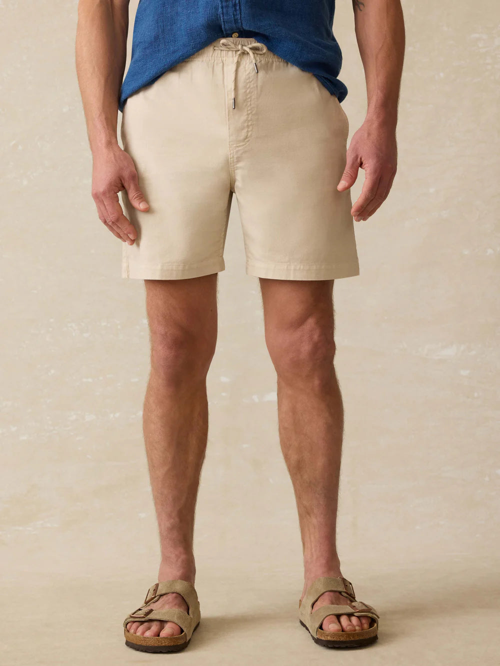 Faherty Men |  Essential | Drawstring | Short | Vagabond | Apparel | Boutique
