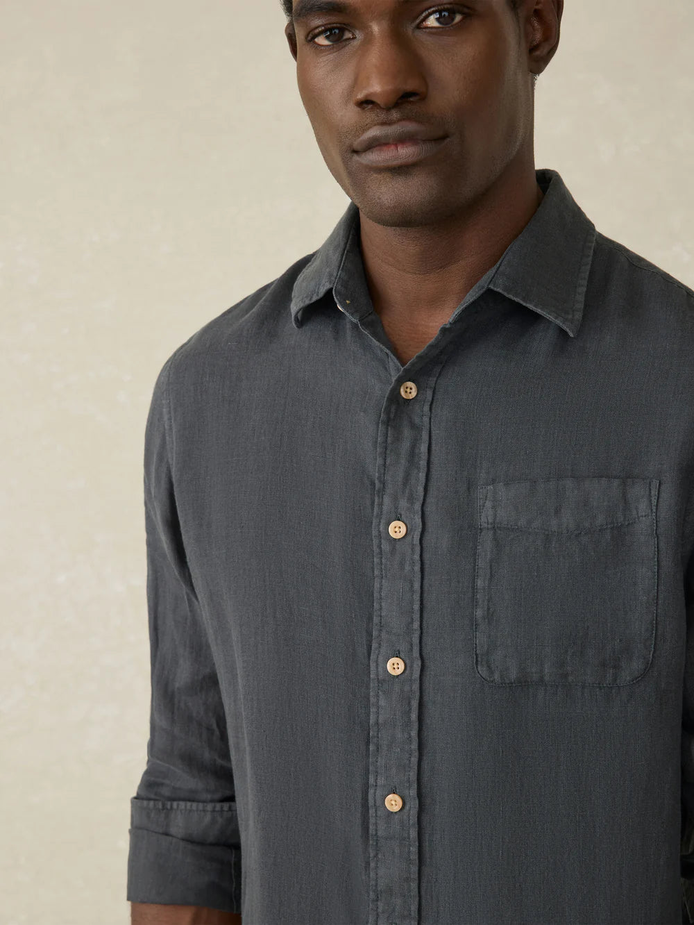 Faherty Men Laguna Linen Shirt | Vagabond Apparel Boutique