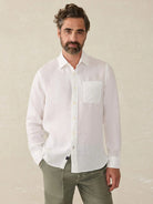Faherty Men Laguna Linen Shirt | Vagabond Apparel Boutique