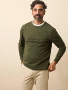 Faherty Men | Long Sleeve Sunwashed Tee | Vagabond | Apparel | Boutique