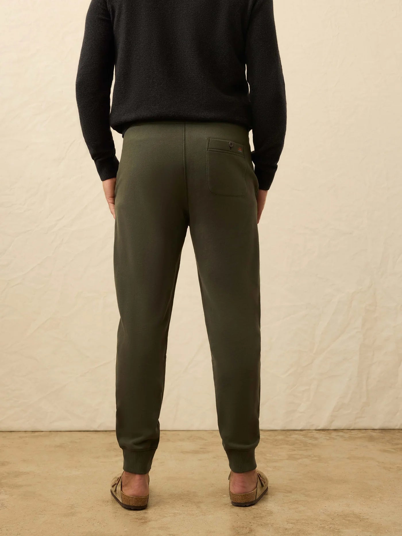Faherty Men | High Standard Fleece Sweatpant | Back | Vagabond | Apparel | Boutique