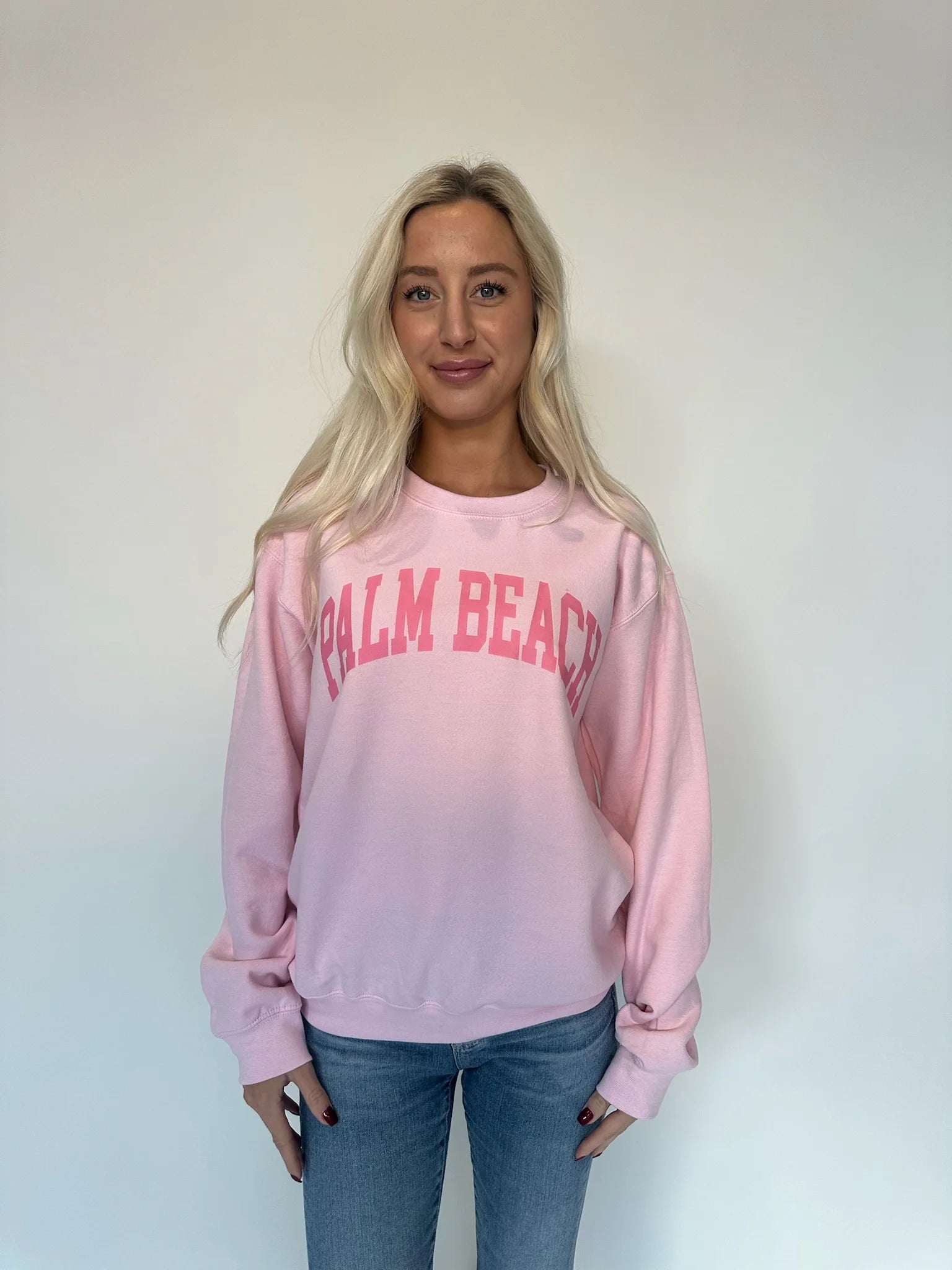 Faith & Life Christian Brands | Crew Neck Sweatshirt Palm Beach | Vagabond | Apparel | Boutique