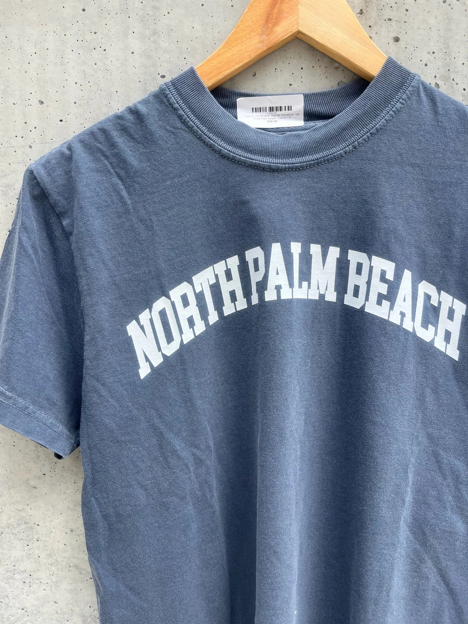 Faith & Life Christian Brands | Hometown Tee North Palm Beach | Close | Vagabond | Apparel | Boutique