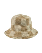 Fame | Straw | Checkered | Bucket | Hat | Vagabond | Apparel | Boutique