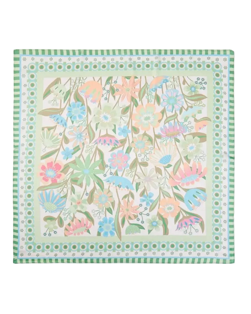Fame | Assorted Flower Print Bandana Scarf | Blue | Vagabond | Apparel | Boutique