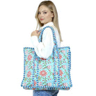 Farylina | Jane Tote | Blue Floral | Vagabond | Apparel | Boutique