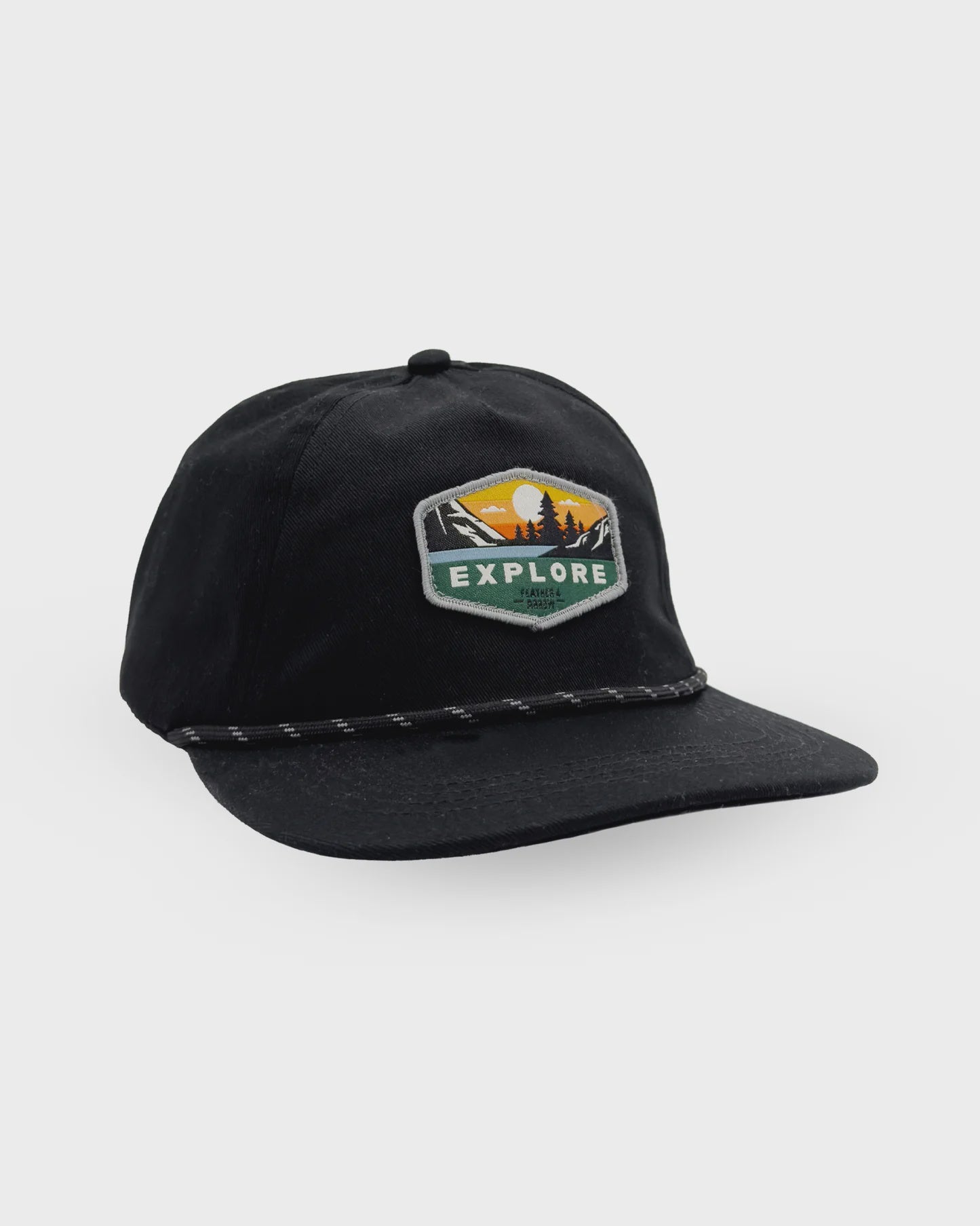 Feather 4 Arrow Explore Snapback Hat