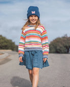 Feather 4 Arrow | Dreamer Knit Top | Stripe | Model | Vagabond | Apparel | Boutique