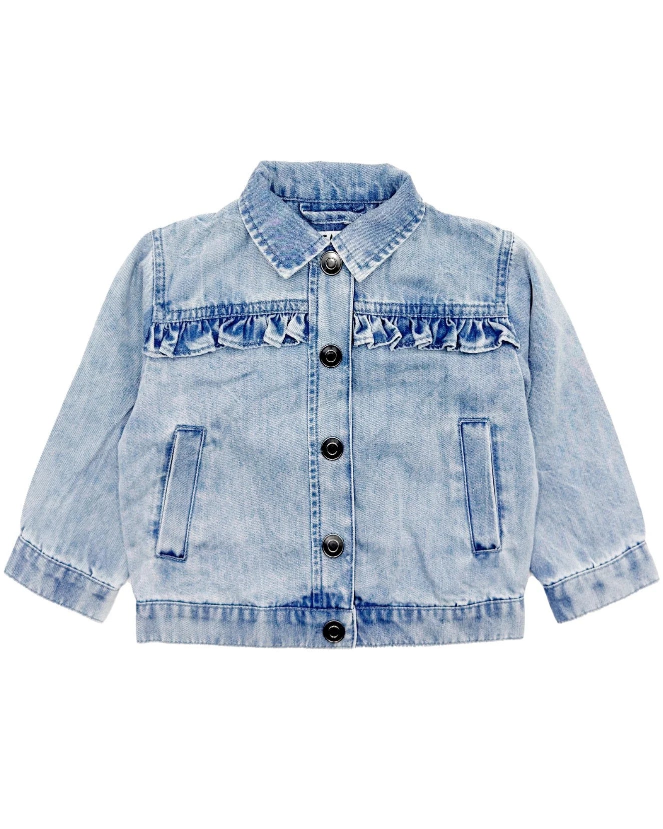 Feather 4 Arrow | Ines Ruffle Denim Jacket | Vagabond | Apparel | Boutique