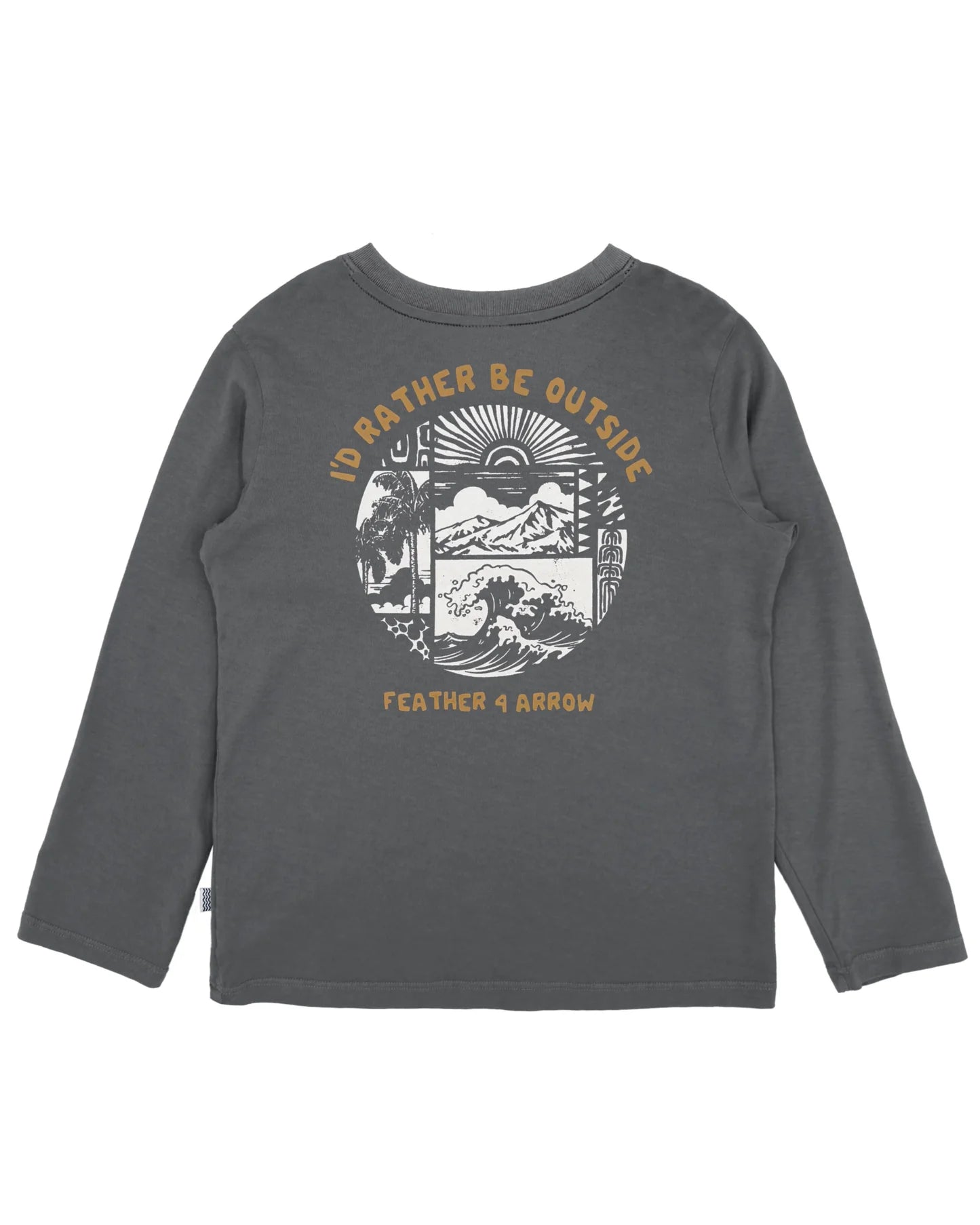Feather 4 Arrow | Outside LS Tee | Vagabond Apparel | Boutique
