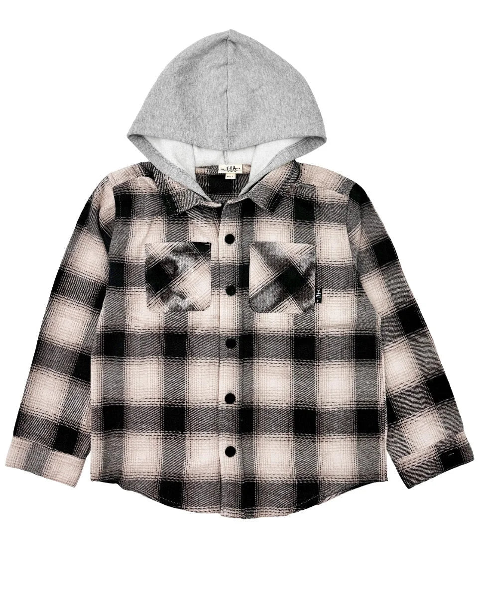 Feather 4 Arrow | Upland Plaid Flannel Shacket | Stock | Vagabond | Apparel | Boutique