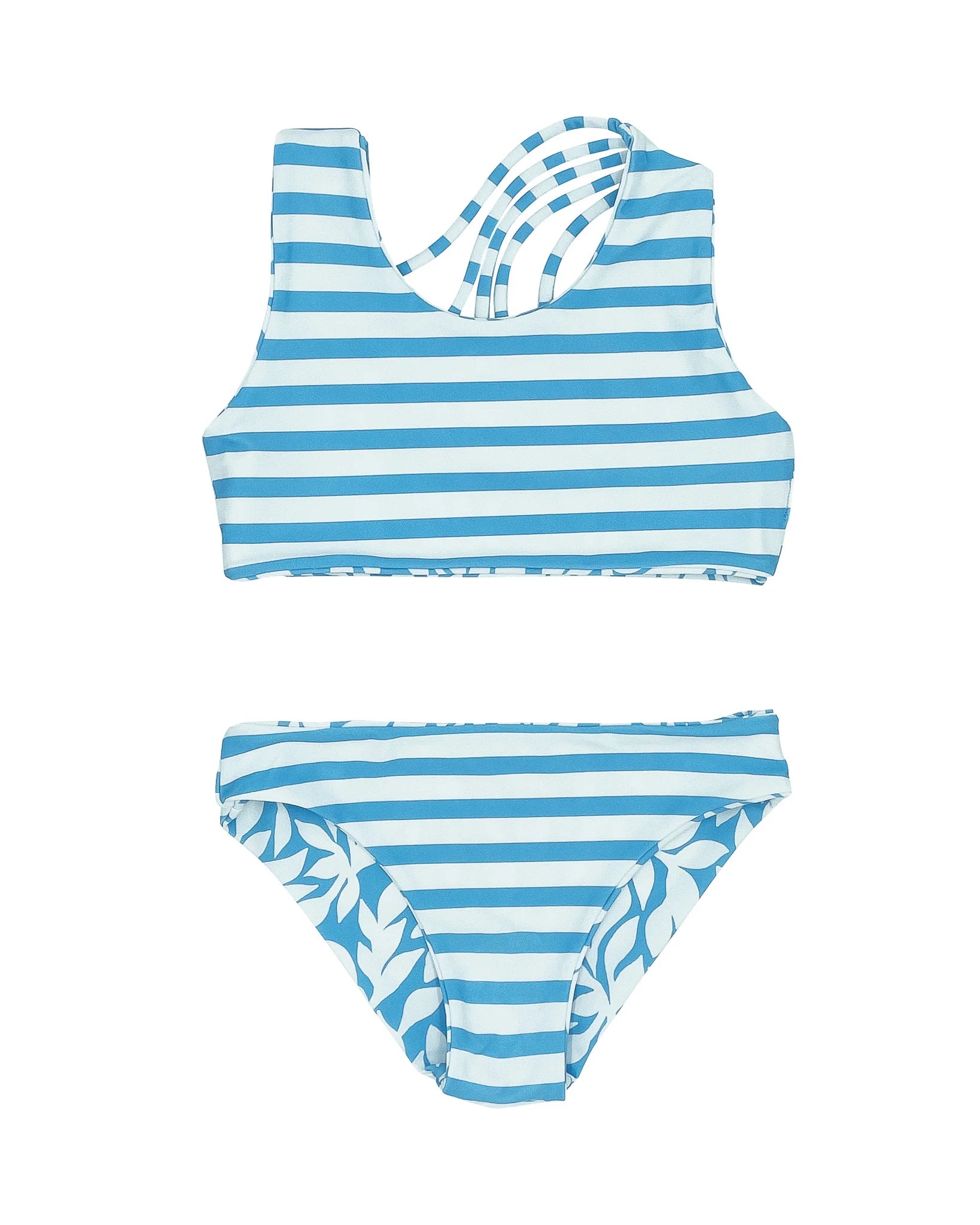 Feather 4 Arrow Summer Sun Reversible Bikini Blue Grotto