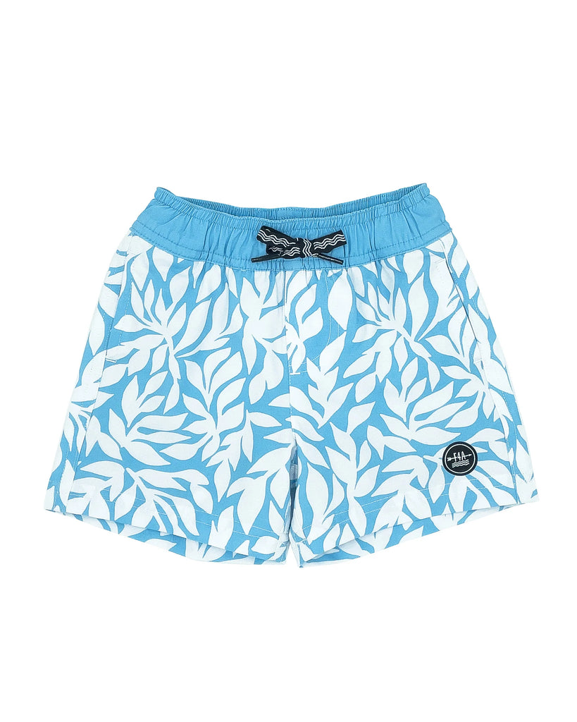 Feather 4 Arrow High Tide Volley Trunk Blue Grotto