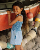 Feather 4 Arrow | Brunch Club Romper | Side | Vagabond | Apparel | Boutique