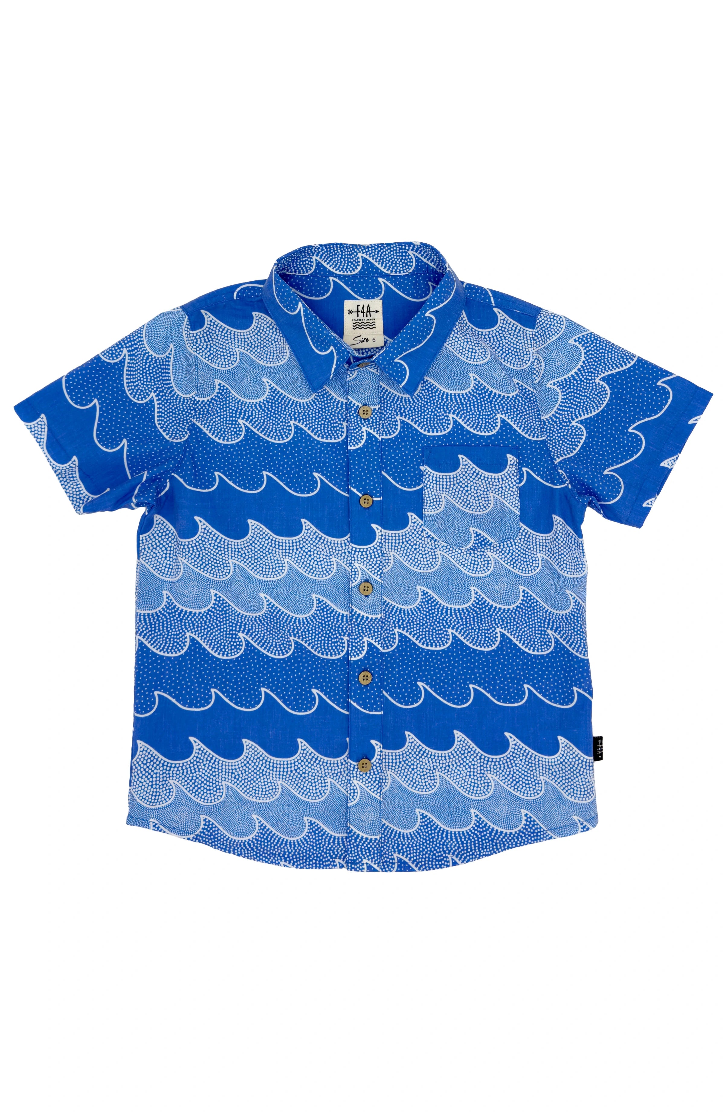 Feather | 4 | Arrow  | Cosmic | Wave |Button | Down | Vagabond | Apparel | Boutique