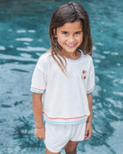 Feather 4 Arrow | Lennon | Top | White | Vagabond | Apparel | Boutique